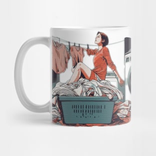 laundry washing day Mug